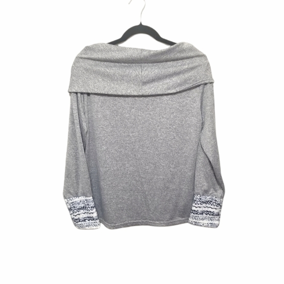 Misslook women top, siz XL ,color gray. - Picture 4 of 7